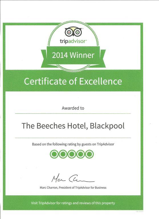 Beeches Hotel Blackpool Exterior photo